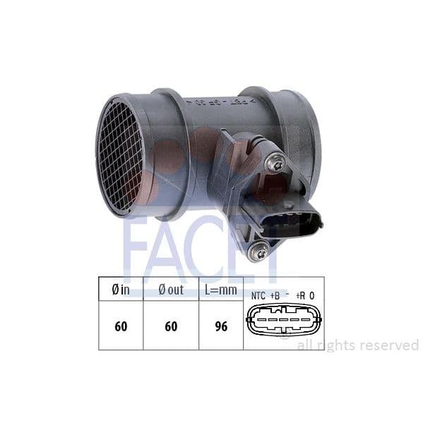 Facet Medidor de Massa de Ar - 10.1038