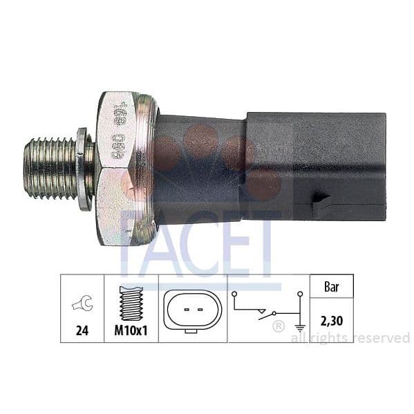 Facet Interruptor de Pressão do Óleo - 7.0190