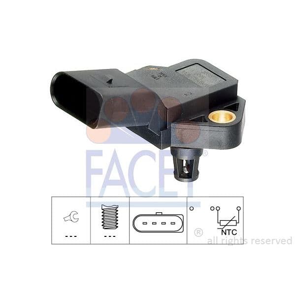 Facet Sensor, Temperatura do Ar de Admissão - 10.4040