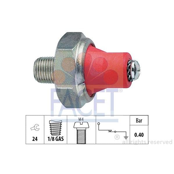 Facet Interruptor de Pressão do Óleo - 7.0014