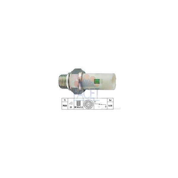 FACET Interruptor de pressão do óleo - 8012510038130