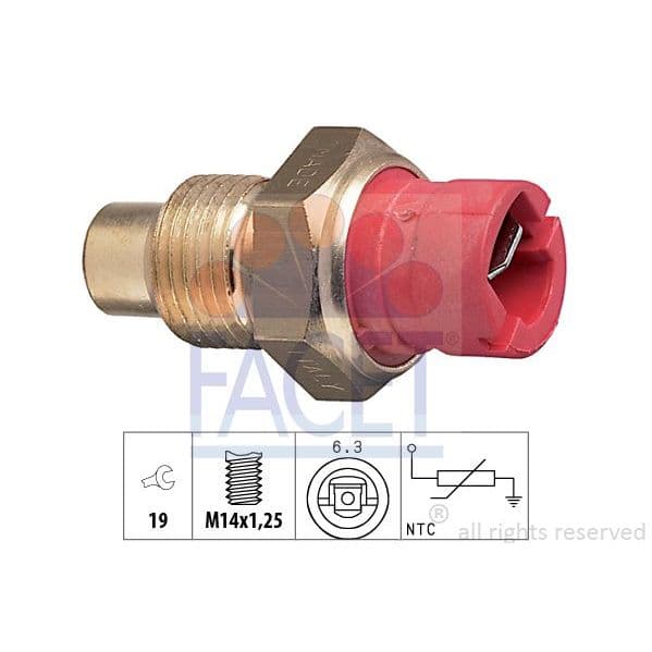 Facet Sensor, Temperatura do Líquido de Refrig - 7.3084