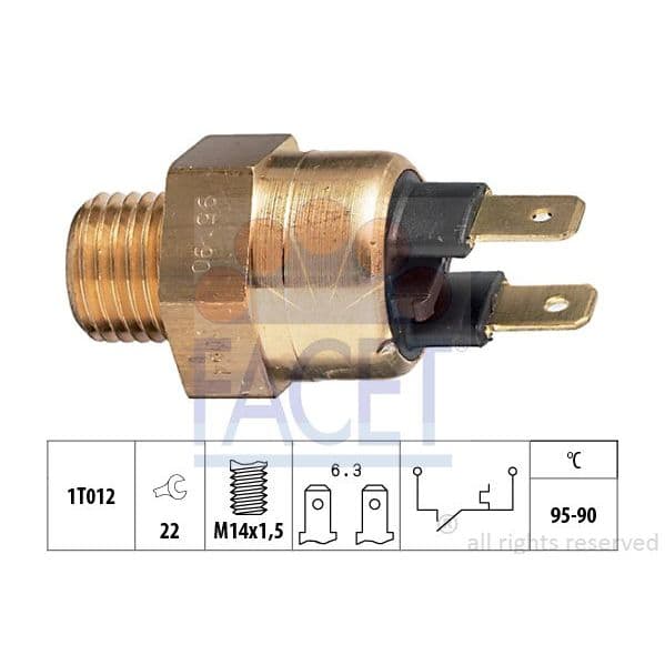 Facet Interruptor de Temperatura, Ventilador D - 7.5064