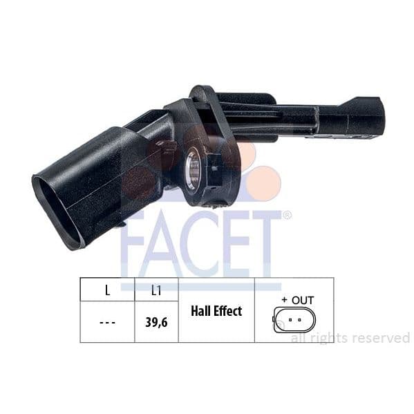 Facet Sensor, Rotações da Roda - 21.0009