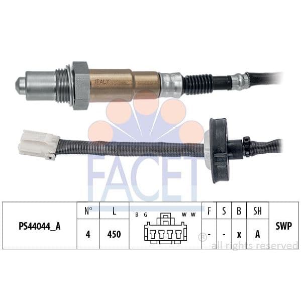 Facet Sonda Lambda - 10.8342