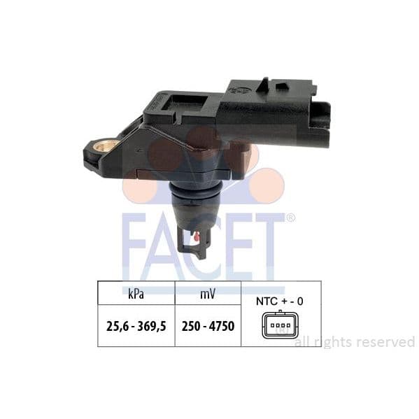 Facet Sensor de Pressão de Ar, Adaptação à Alt - 10.3328