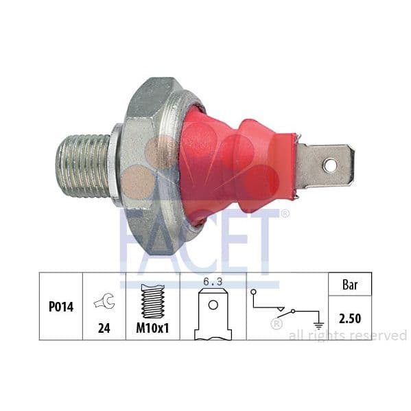 Facet Interruptor de Pressão do Óleo - 7.0111