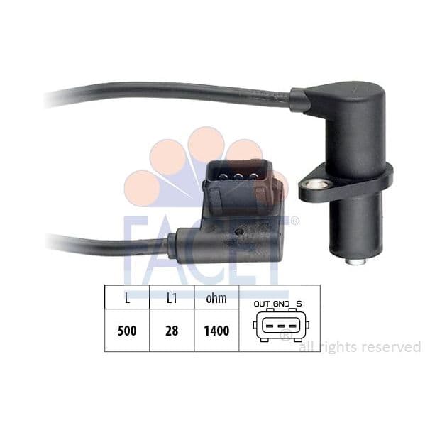Facet Sensor, Posição da Árvore de Cames - 9.0161