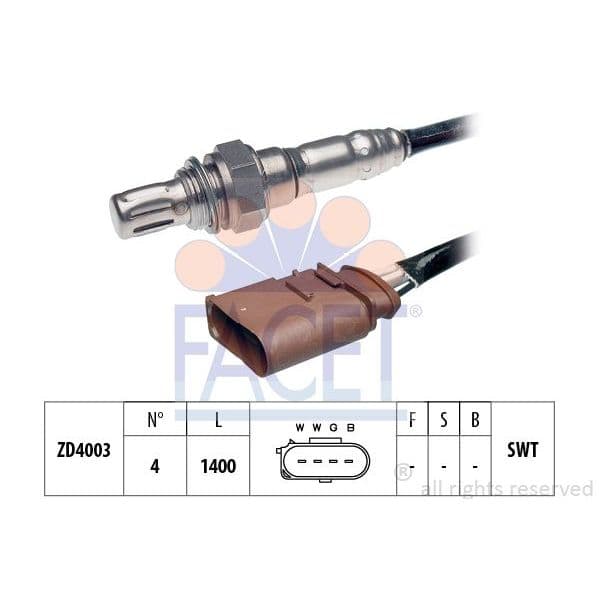 Facet Sonda Lambda - 10.7180