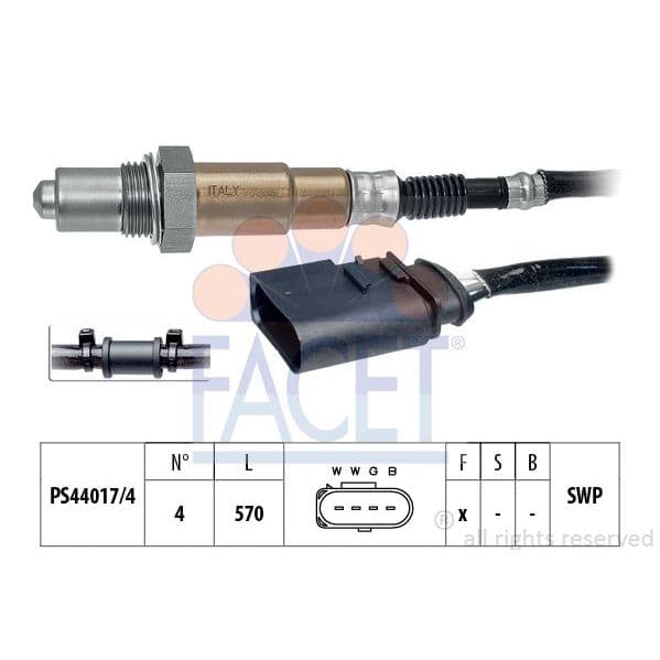 Facet Sonda Lambda - 10.7600