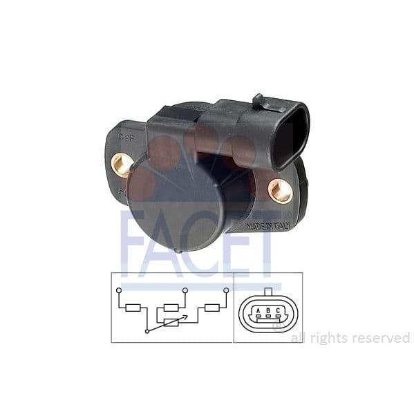 Facet Sensor, Posição Borboleta - 10.5093