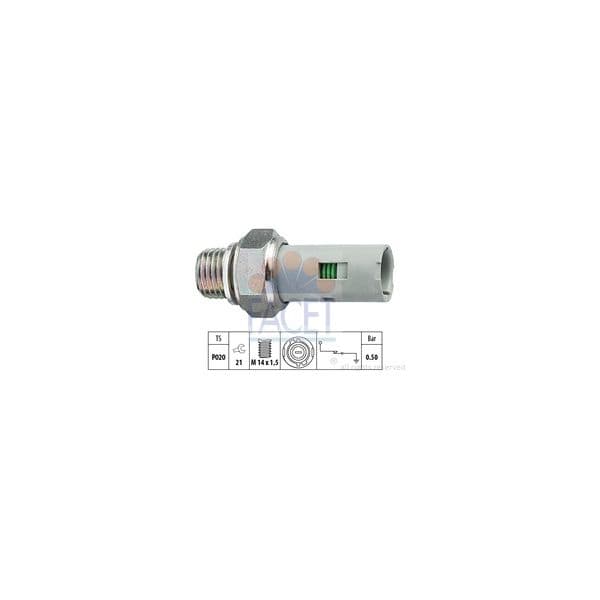 FACET Interruptor de pressão do óleo - 8012510094044