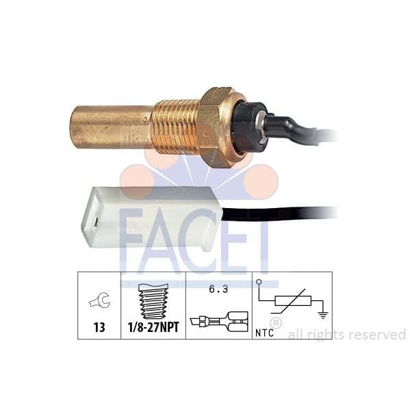 Facet Sensor, Temperatura do Óleo - 7.3250