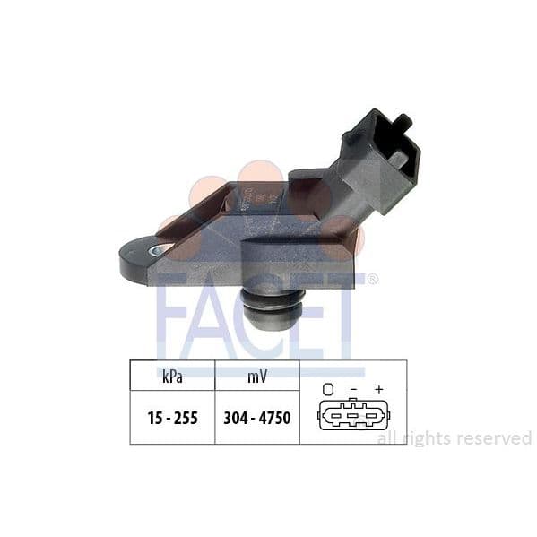 Facet Sensor de Pressão de Ar, Adaptação à Alt - 10.3014
