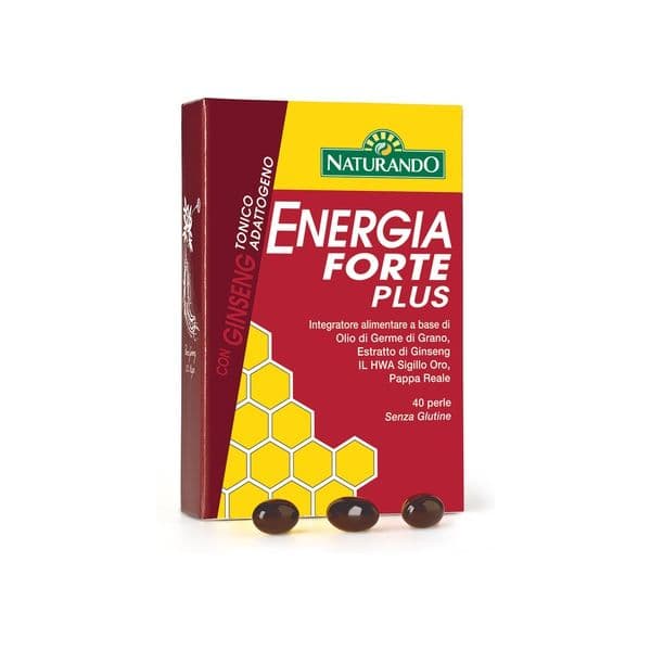 Naturando Strong Energy Plus 40 Pérolas