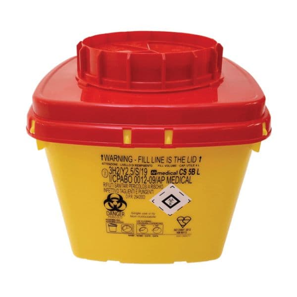AP Medical Contentor para Agulhas 5L