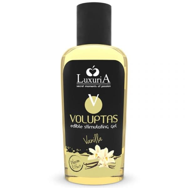 Luxuria Voluptas Gel Estimulante Comestible Efecto Calor - Vainilla 100ml