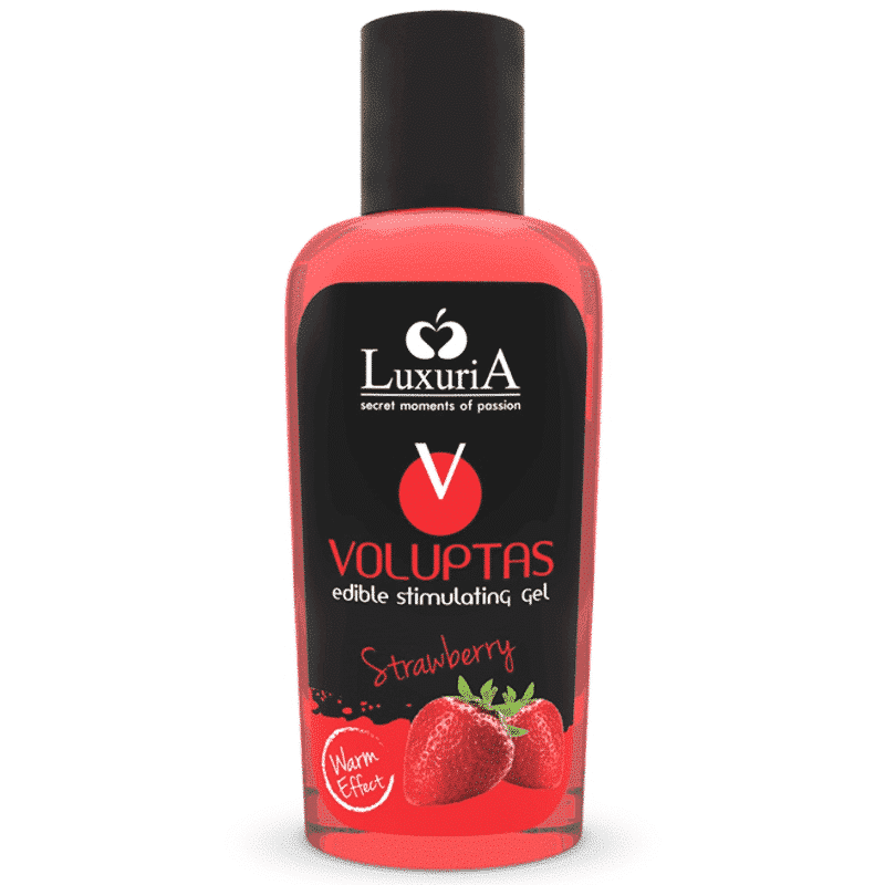 Luxuria Voluptas Gel Estimulante Comestible Efecto Calor - Morango 100ml
