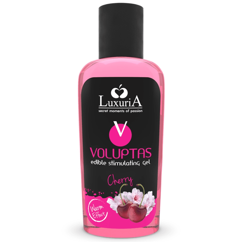 Luxuria Voluptas Gel Estimulante Comestible Efecto Calor - Cereza 100ml