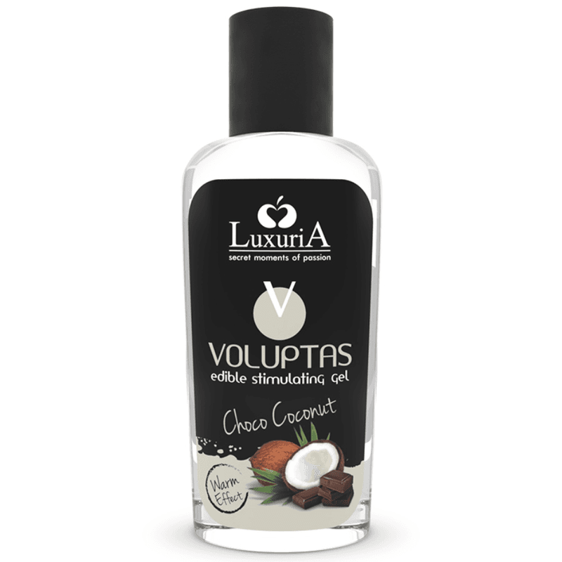 Luxuria Voluptas Gel Estimulante Comestible Efecto Calor - Coco e Creme 100ml
