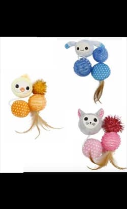 Ferribiella Brinquedo Cute com Catnip para Gatos