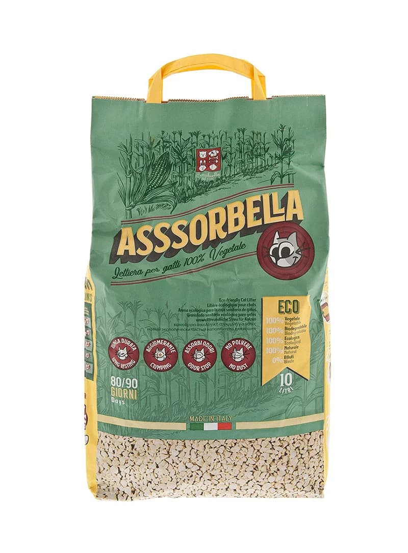 Ferribiella Asssorbella - Areia vegetal aglomerante ecológica