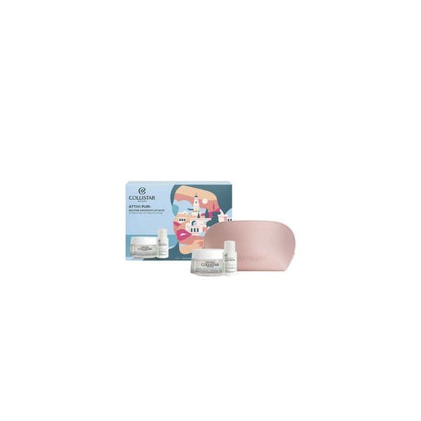 Collistar Attivi Puri Aquagel Hyaluronic Acid + Ceramide 50ml + Loção de Ácido Salicílico + Niacinamida 15ml + Gotas Mágicas + Necessaire Coffret