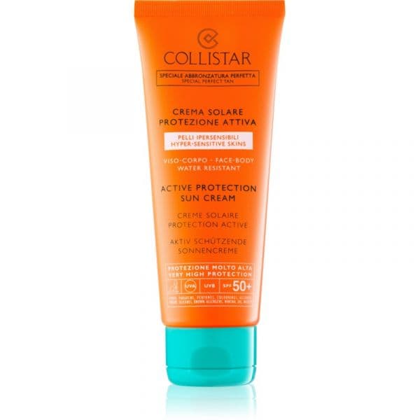 Protetor Solar Collistar Sun Protection Cream SPF50+ 100ml