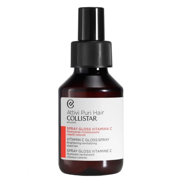 Collistar Attivi Puri Hair Vitamina C Gloss Spray Iluminador Revitalizante Cabelos Pintados 100ml