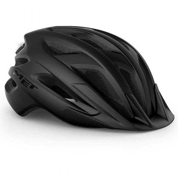 Met Crossover Mtb Helmet Preto 52-59 cm