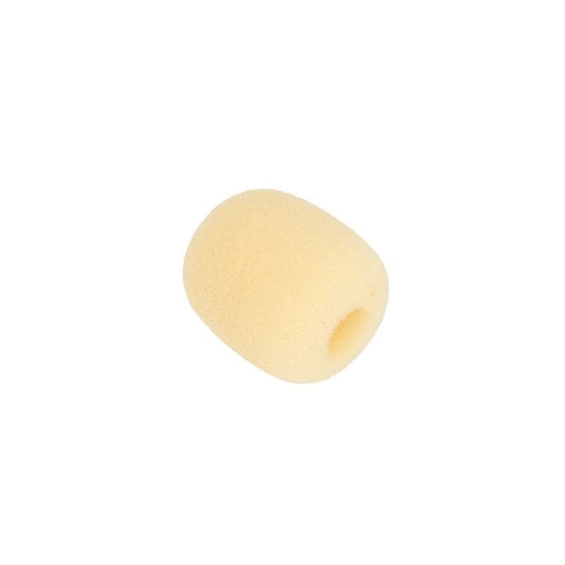 Microfone Cabeça Ficha 3,5 Mono Anel – Creme