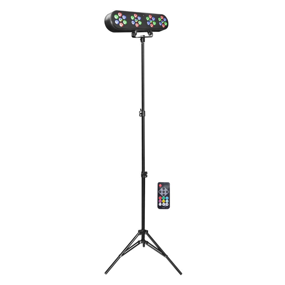 Barra Luz c/ 4 Projectores RGB DMX