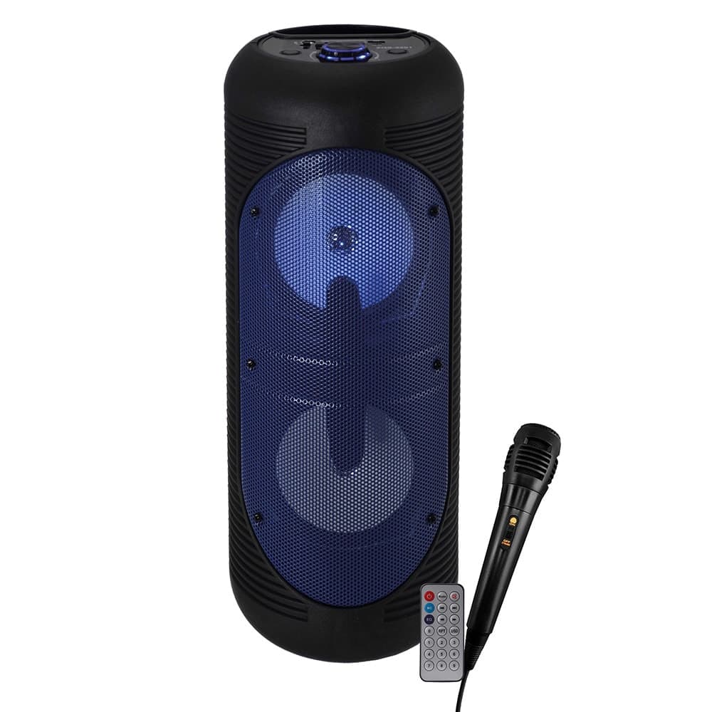 Karma Coluna Portátil Amplificada 200W - KM-HPS.T252BL