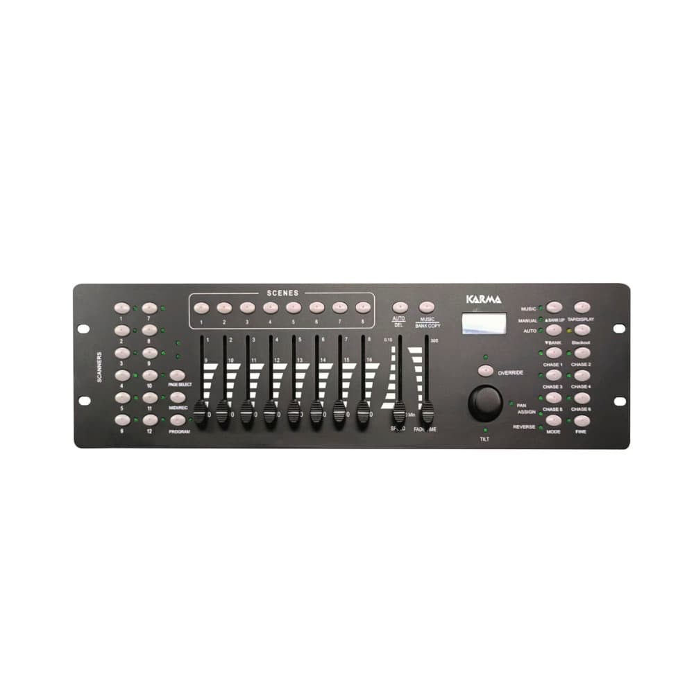 Controlador DMX 192 Canais c/ Joystick