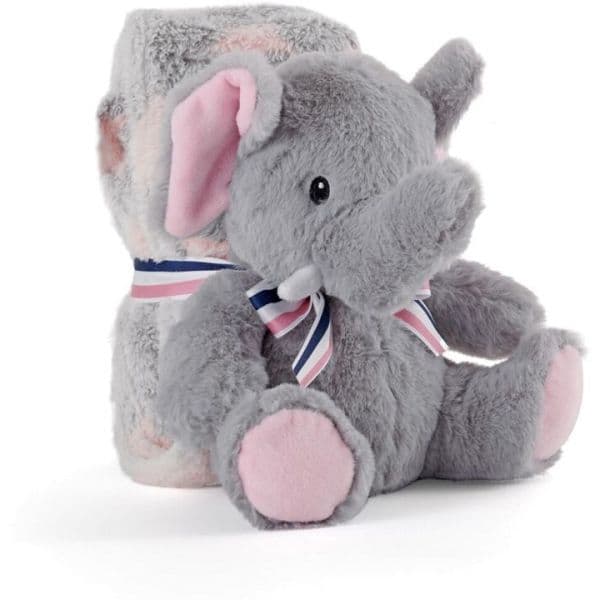 Perletti Peluche com Manta Elefante Allie 22cm