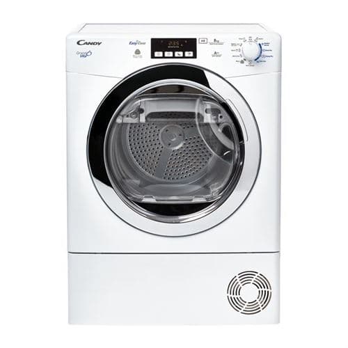 Máquina de Secar Candy GVH D813A2-S | 8 Kg | Bomba de Calor | A++ | Branco