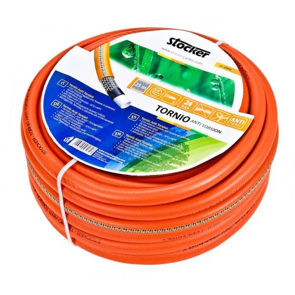 Stocker Tornio Anti-torsion 25 M 5/8´´ Round Mangueira Transparente