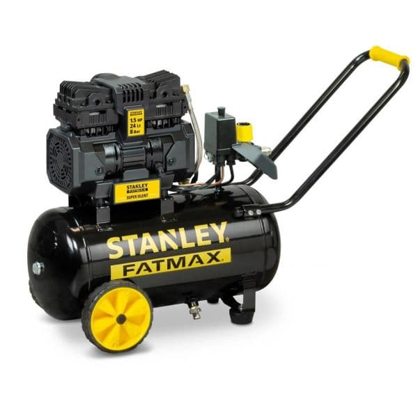 Stanley Compressor 24L 1.5Hp Silent - B2CC304STF580