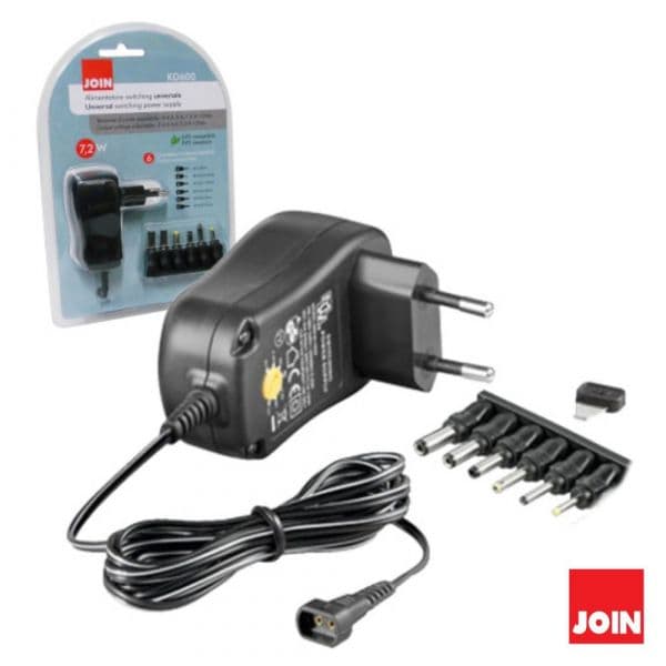 Alimentador Universal Comutado 3-12V 600mA Join - ef18a0535vp