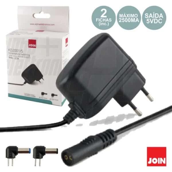 Alimentador Switching 5V 2.5A JOIN