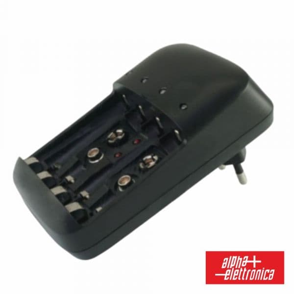 Join Carregador de Baterias AA/AAA/9V KC465