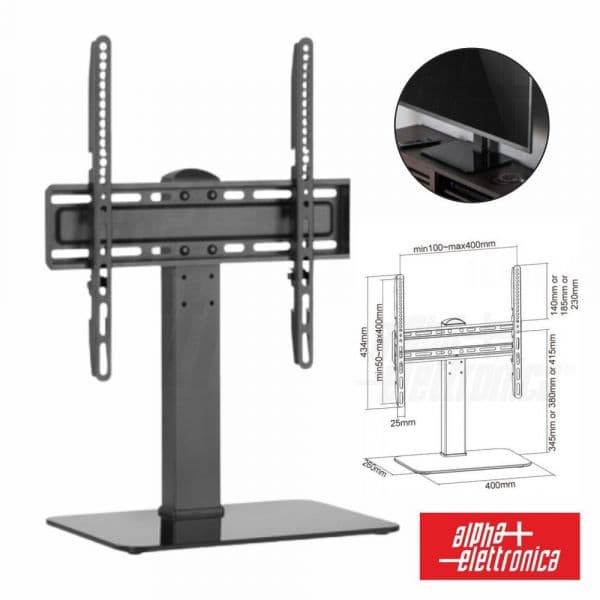 Alpha-elettronica Suporte Lcd/led Mesa 32/55"C/1 Braço Vesa 400/400 40kg Alpha