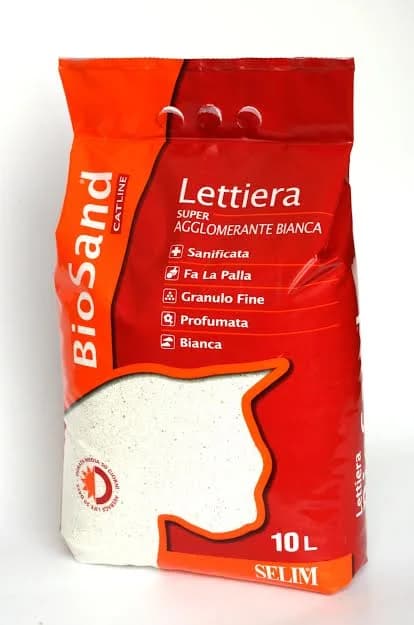 Biosand Areia Super Aglomerante para Gatos 15 L