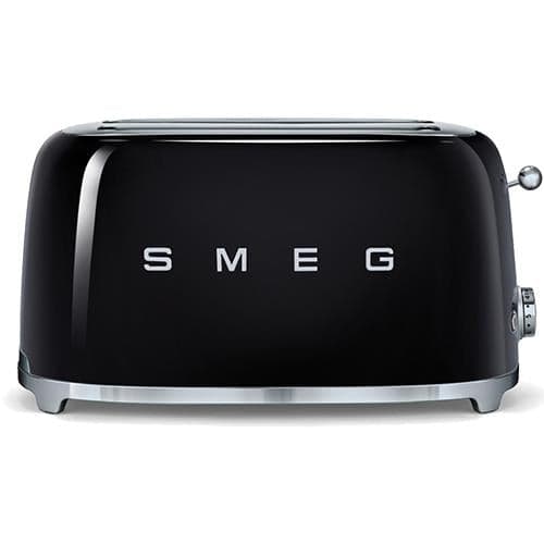 Torradeira 2 Fendas Longa Smeg Anni 50 TSF02BLEU - Preto