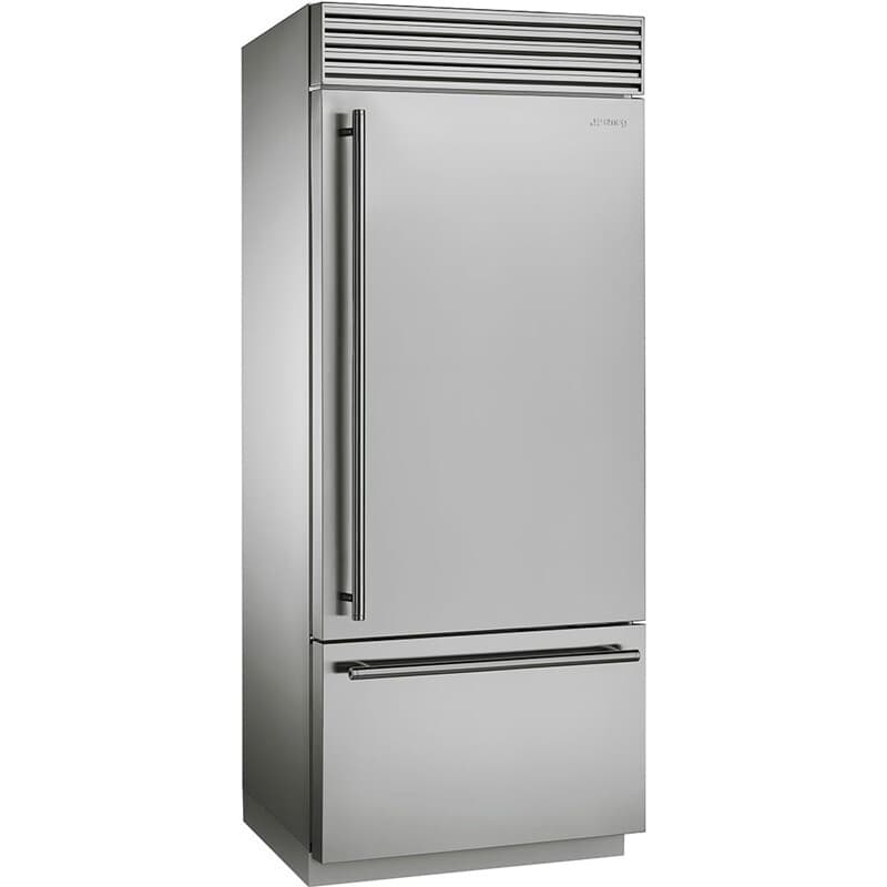 Frigorífico Combinado Smeg Abertura À Direita Classica RF396RSIX - 524L
