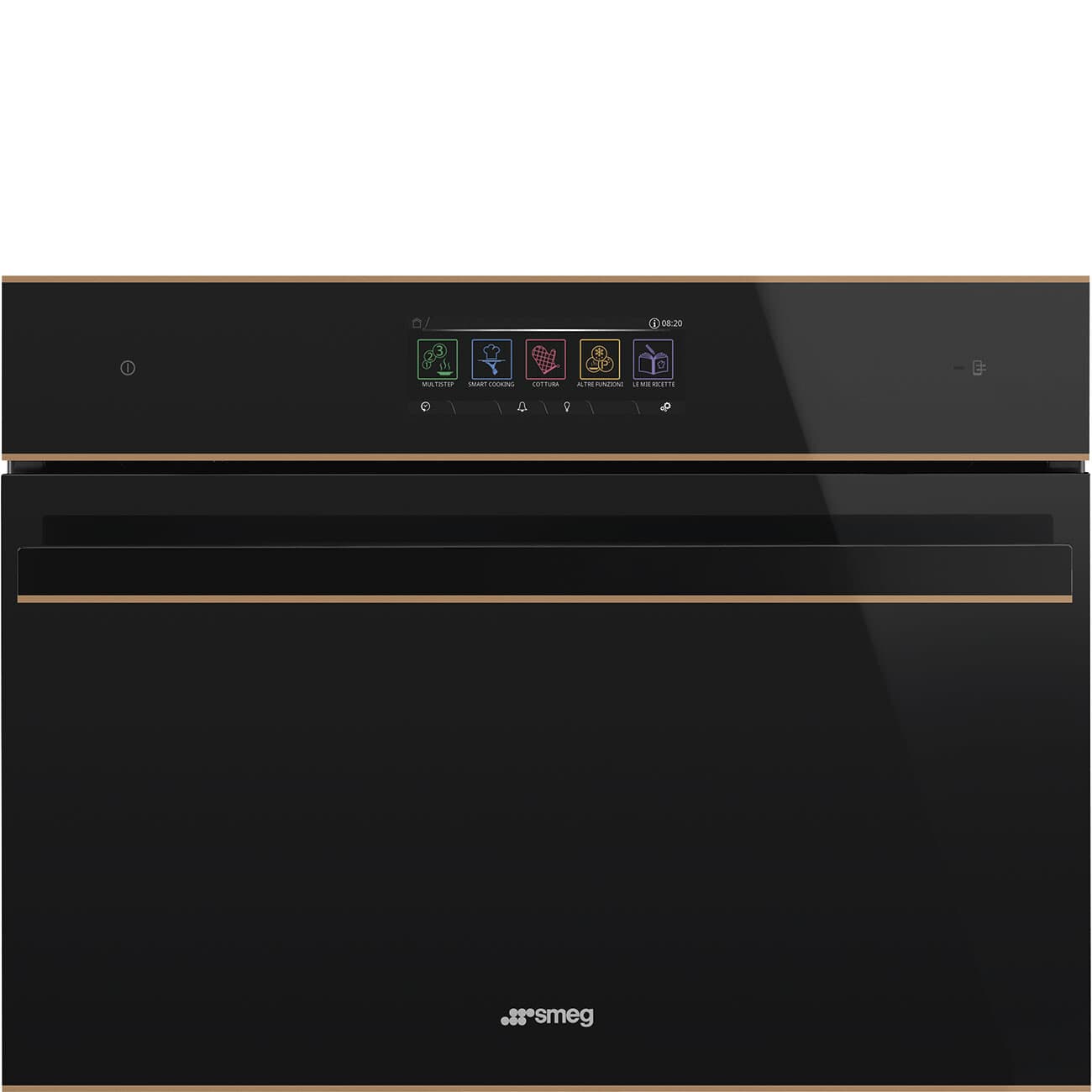 Forno SMEG Combinado com microondas SO4606WM2PNR 68 L