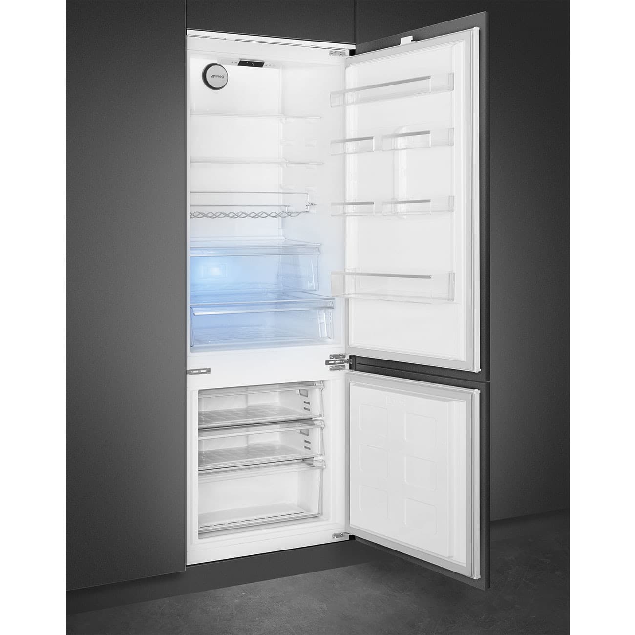 Frigorífico Combinado Smeg C875TNE 370L Classe A