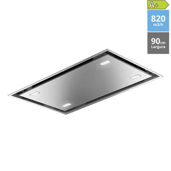 Exaustor Smeg KSCB94X 90cm Classe A+
