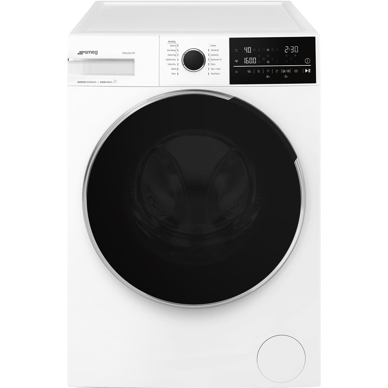 Máquina de Lavar e Secar Roupa Smeg WDN854SLDIN