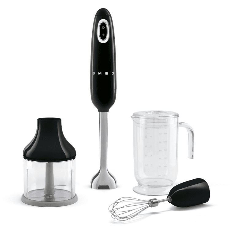 Varinha Mágica Smeg Anni 50 Preto + Acessórios